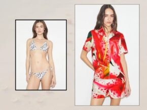 Tory Burch 伞下的沙滩宝贝